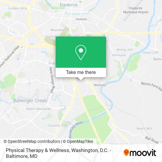 Physical Therapy & Wellness map