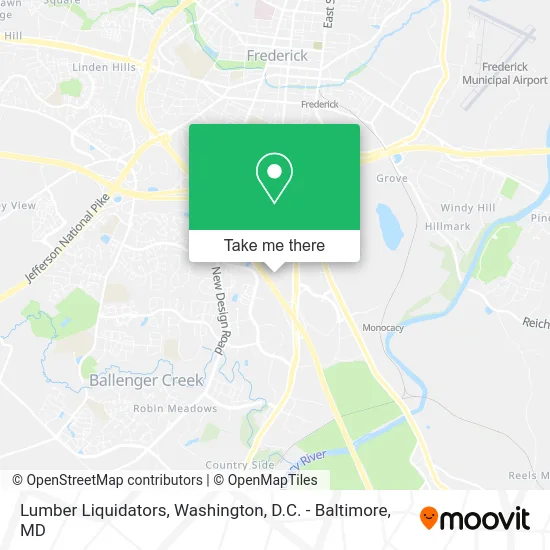 Lumber Liquidators map