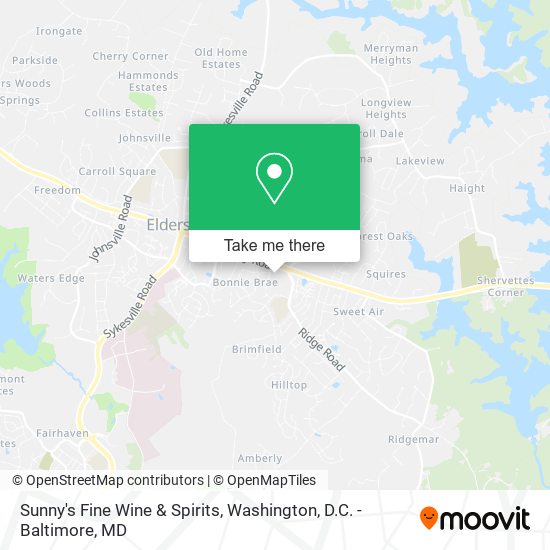 Sunny's Fine Wine & Spirits map