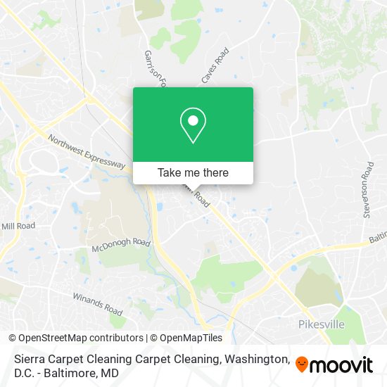 Mapa de Sierra Carpet Cleaning Carpet Cleaning