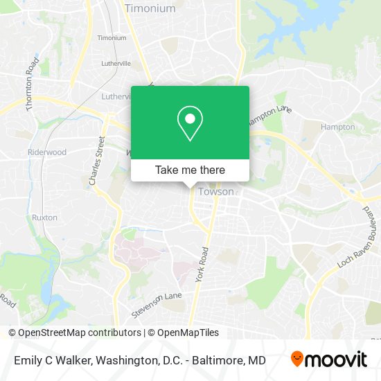 Emily C Walker map