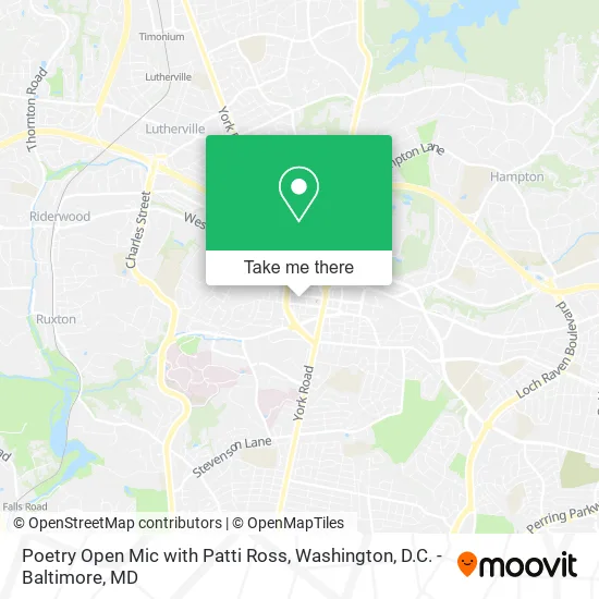 Poetry Open Mic with Patti Ross map