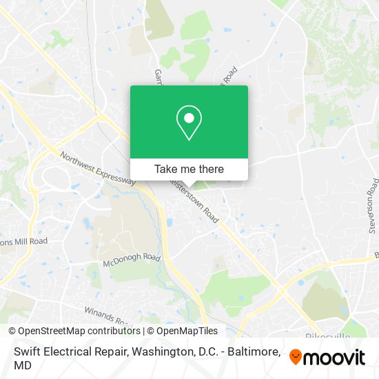 Swift Electrical Repair map