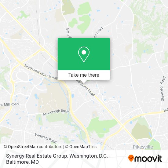 Synergy Real Estate Group map