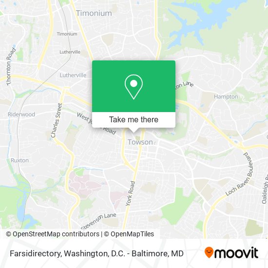 Mapa de Farsidirectory