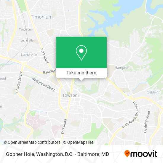 Mapa de Gopher Hole