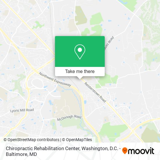 Chiropractic Rehabilitation Center map