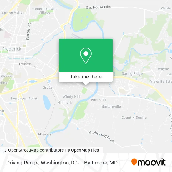 Mapa de Driving Range