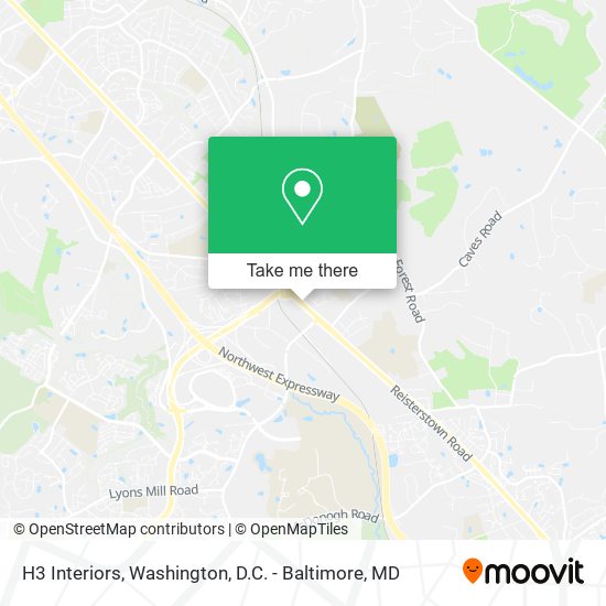 H3 Interiors map