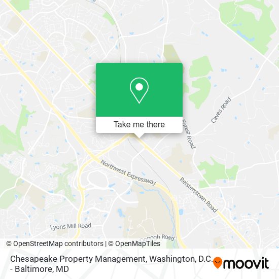 Mapa de Chesapeake Property Management