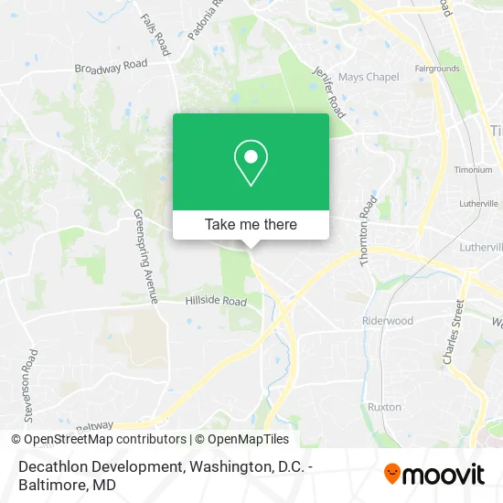 Mapa de Decathlon Development