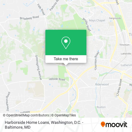 Mapa de Harborside Home Loans