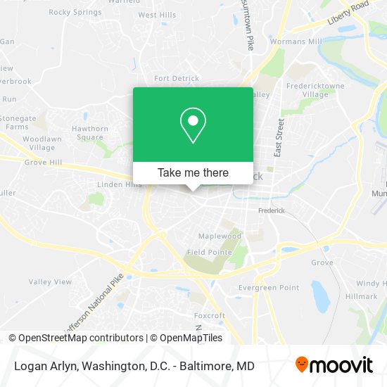 Logan Arlyn map