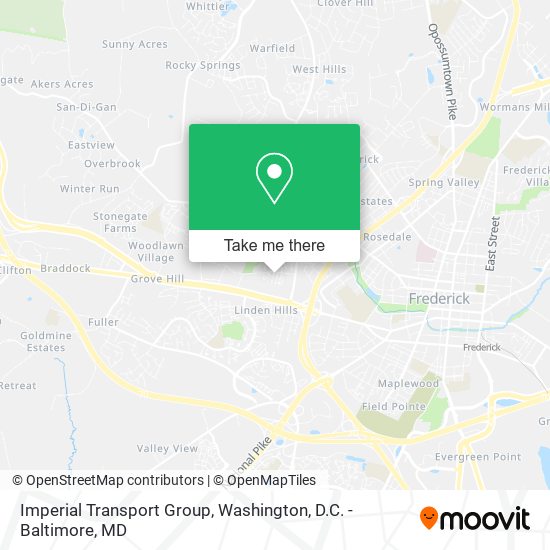 Mapa de Imperial Transport Group