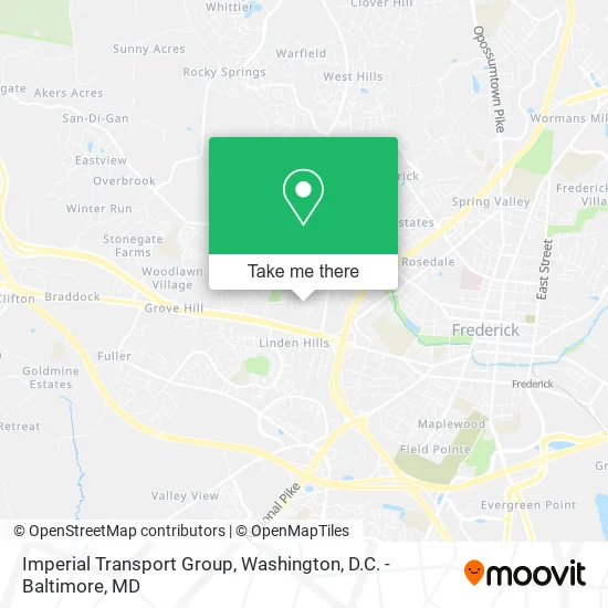 Mapa de Imperial Transport Group