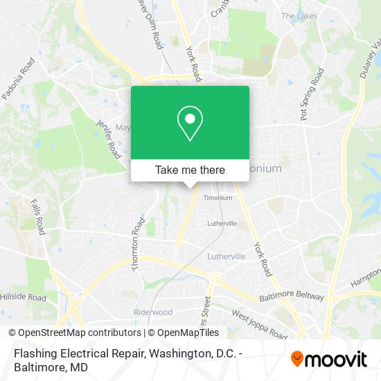 Mapa de Flashing Electrical Repair