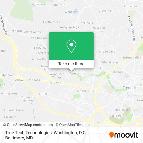 True Tech Technologies map