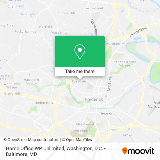 Mapa de Home Office WP Unlimited