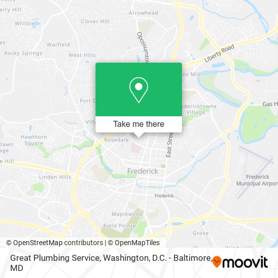 Mapa de Great Plumbing Service