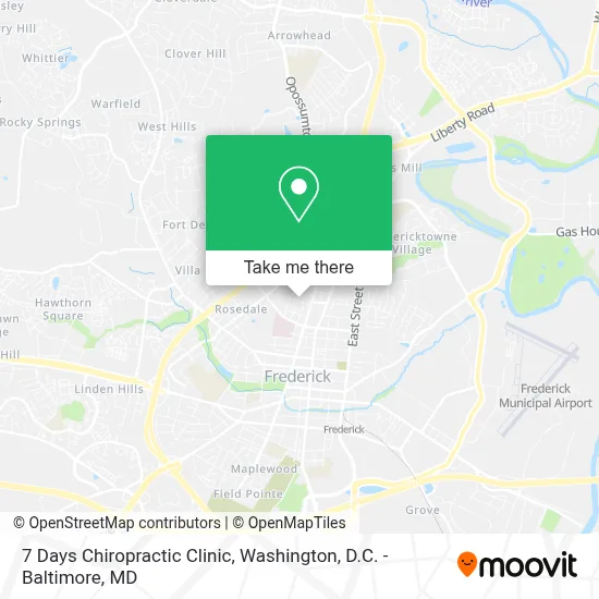 7 Days Chiropractic Clinic map