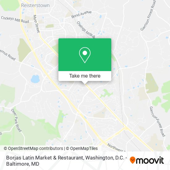 Borjas Latin Market & Restaurant map