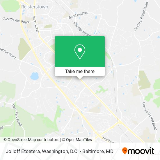 Jolloff Etcetera map