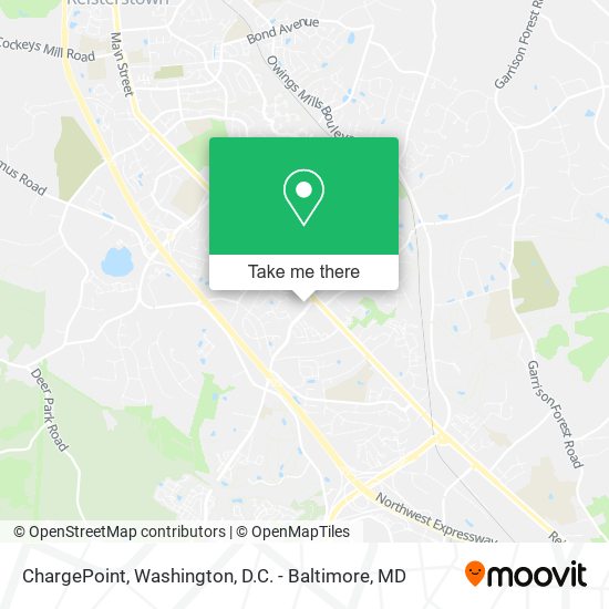 ChargePoint map
