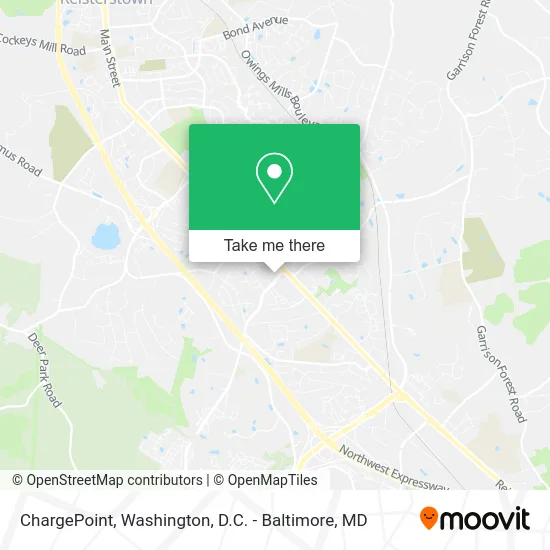 ChargePoint map