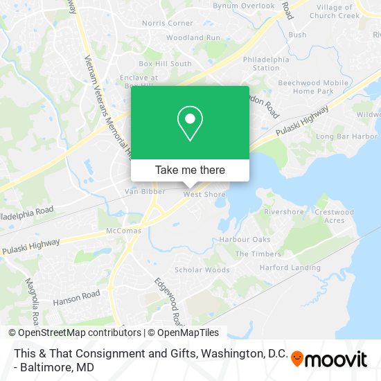 This & That Consignment and Gifts map