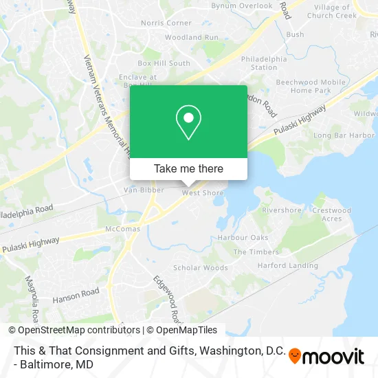 This & That Consignment and Gifts map