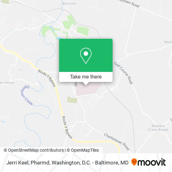 Jerri Keel, Pharmd map