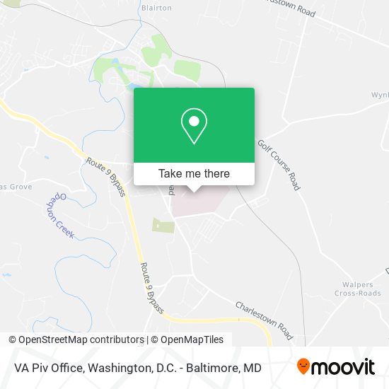 VA Piv Office map