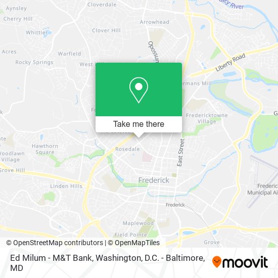 Ed Milum - M&T Bank map