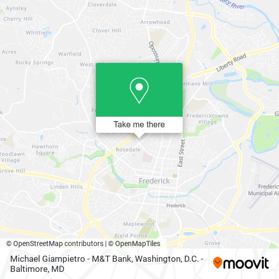Mapa de Michael Giampietro - M&T Bank