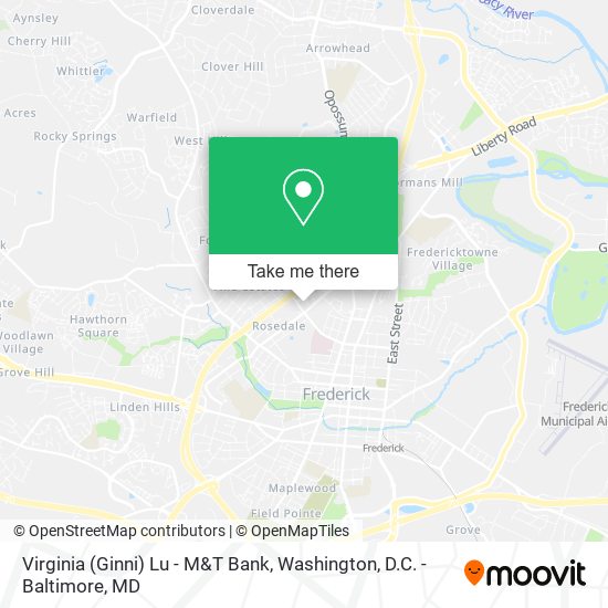 Mapa de Virginia (Ginni) Lu - M&T Bank