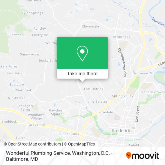 Mapa de Wonderful Plumbing Service