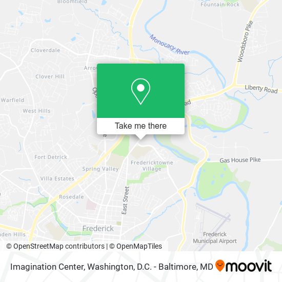Mapa de Imagination Center