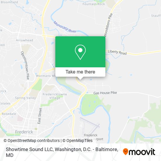 Mapa de Showtime Sound LLC