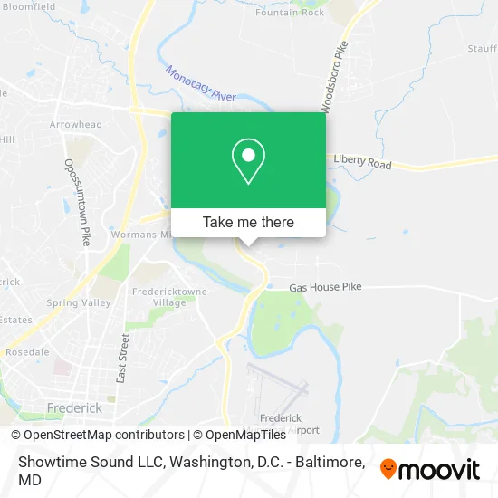 Mapa de Showtime Sound LLC
