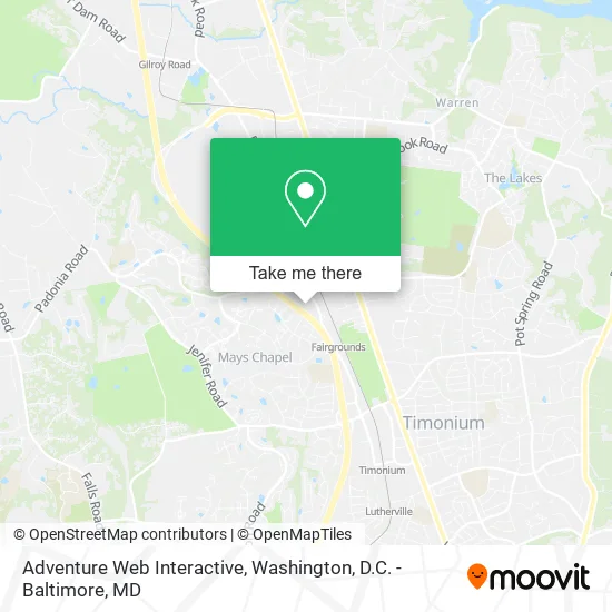 Mapa de Adventure Web Interactive