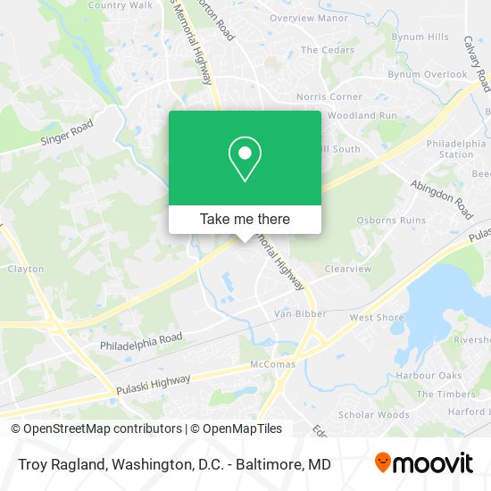Mapa de Troy Ragland