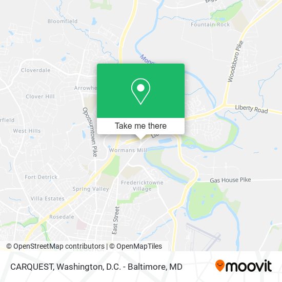 CARQUEST map