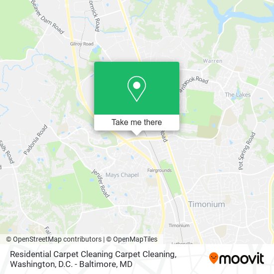 Residential Carpet Cleaning Carpet Cleaning map