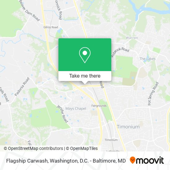 Mapa de Flagship Carwash