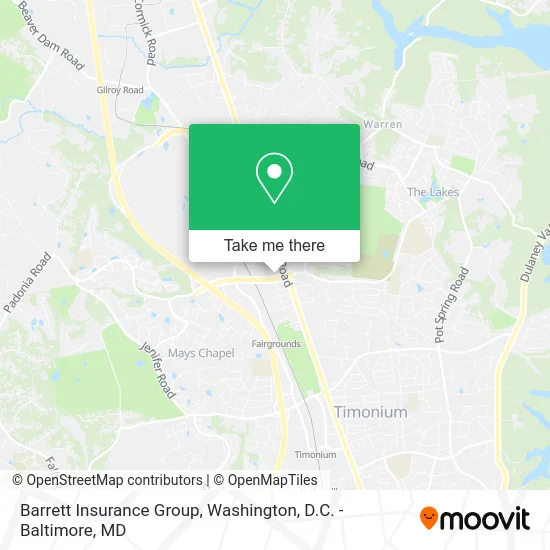 Barrett Insurance Group map