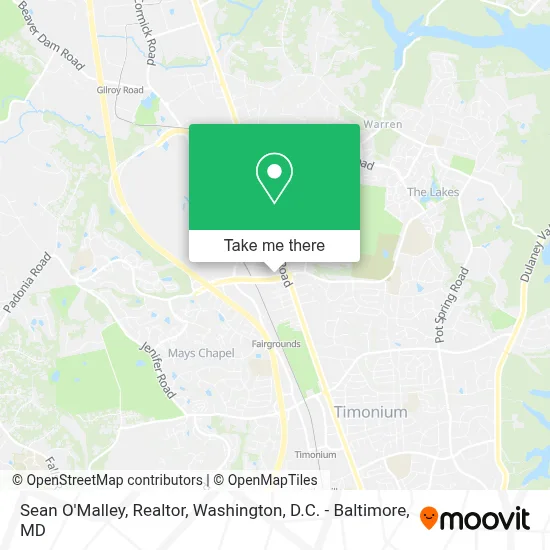 Sean O'Malley, Realtor map