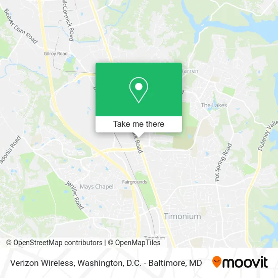 Verizon Wireless map