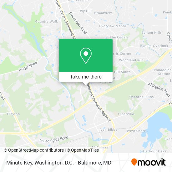 Minute Key map