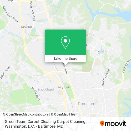 Green Team Carpet Cleaning Carpet Cleaning map