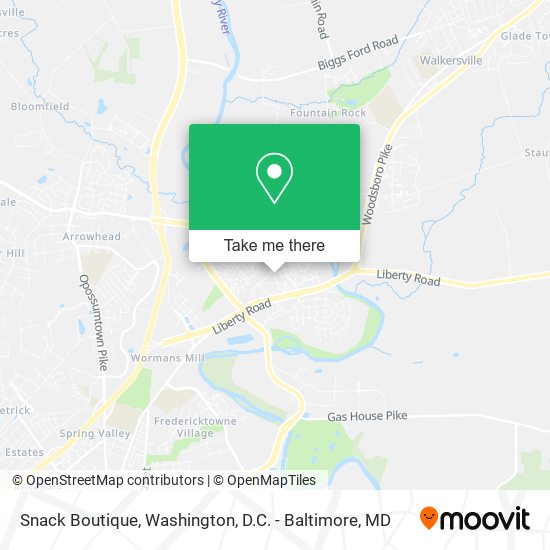 Snack Boutique map